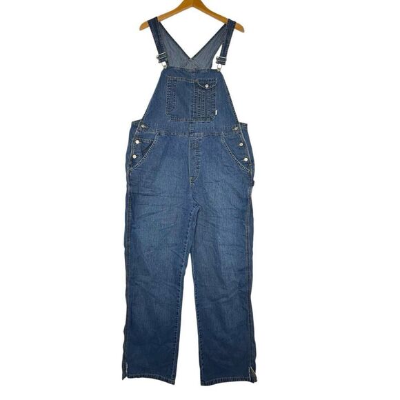 Old Navy Women's Classic Blue Overalls - Picture 1 of 9